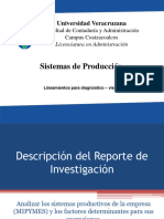 Lineamientos - Reporte de Investigación - Sistemas de Producción
