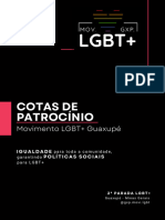 Cotas de Patrocínio 2 Parada LGBT+