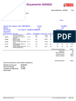 orçamento factor 150