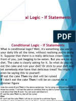 3.programming Conditional Logic