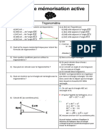 Fiche de mémorisation active-trigonométrie