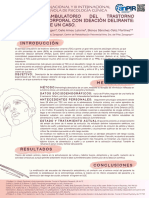 Abordaje Ambulatorio Del Trastorno Dismórfico Corporal Con Ideación Delirante A Propósito de Un Caso.