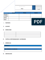 RD-F-01 Plantilla para Procedimientos