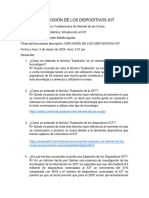 La Explosión de Los Dispositivos Iot