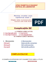 Plicatiile Diabetului Zaharat