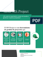 Presentación MS Project