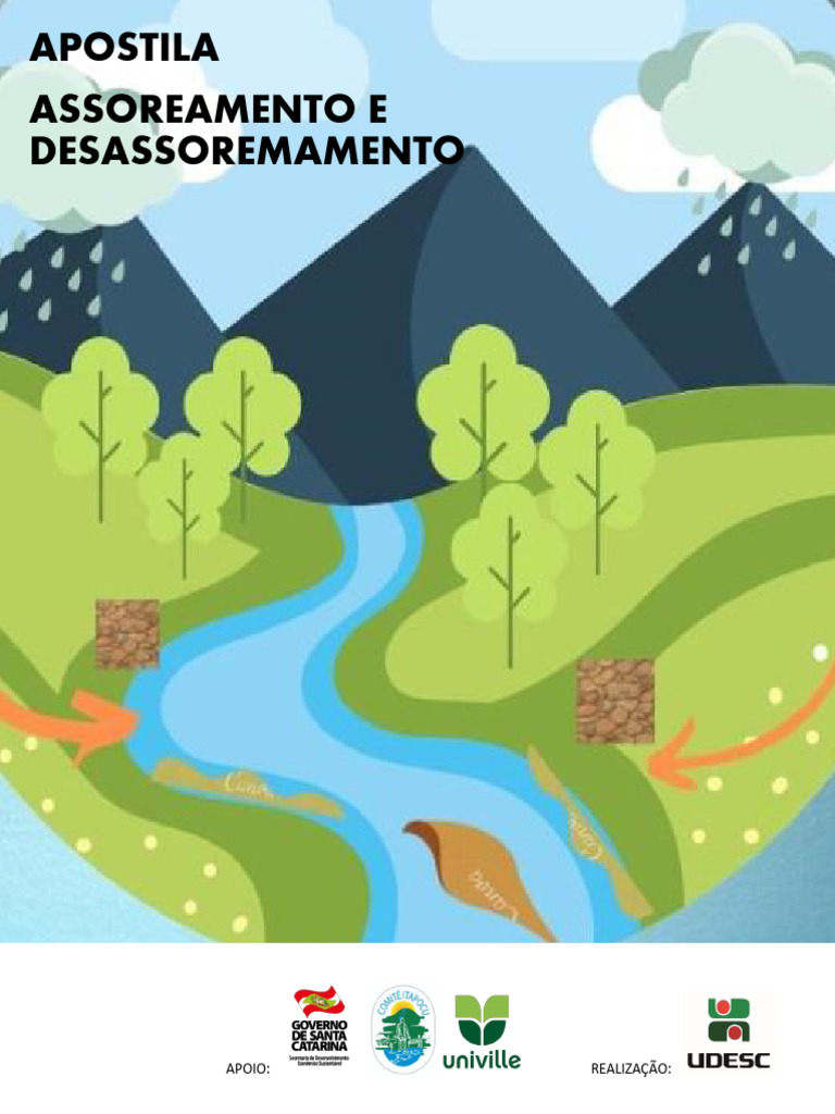Assoreamento e Desassoreamento de Rios | PDF | Erosão | Sedimento