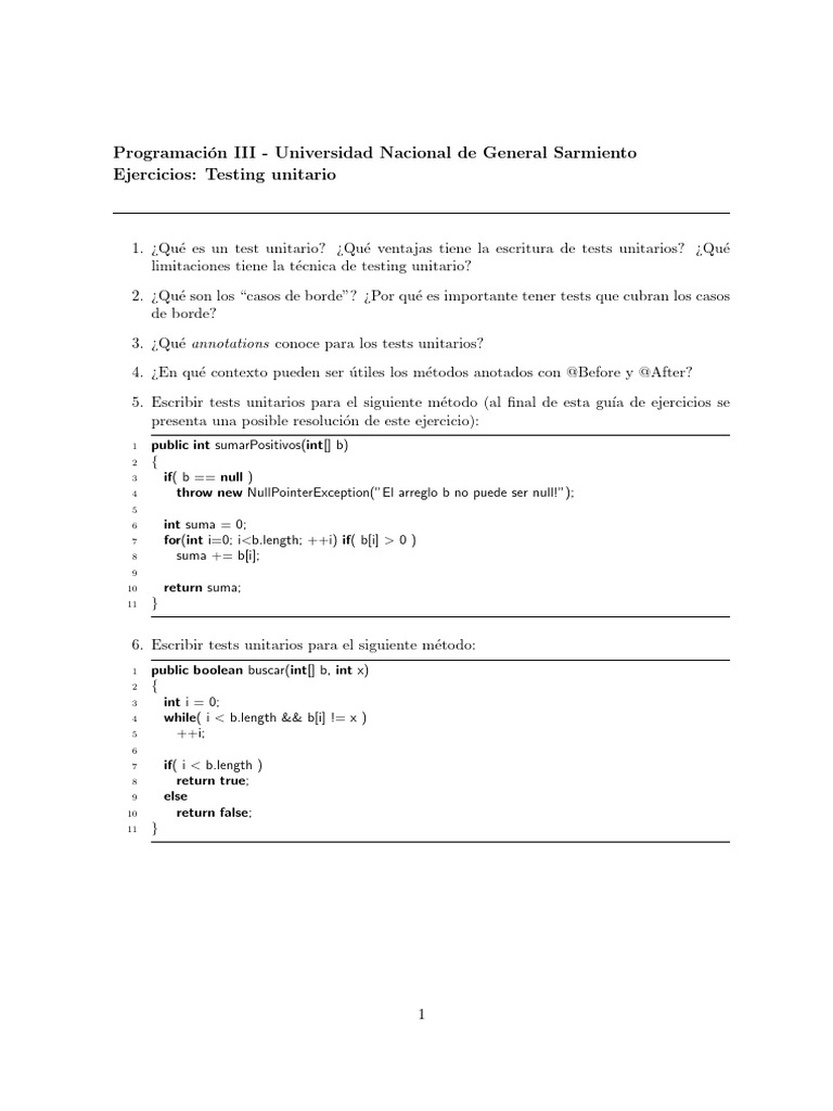 Ejercicios de Testing Unitario JUnit | PDF | Ajedrez