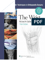 Master Techniques in Orthopaedic Surgery - The Wrist, 3E (2010)