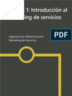 MARKETING DE SERVICIOS UNIDAD 1