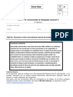 Guía Dossier N°5 - Música - 6°básico