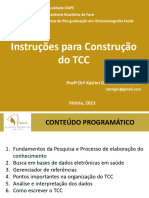 Instruções para Construção Do TCC