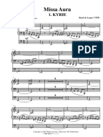 [Free Scores.com] Lange Huub Missa Aura Parts Missa Aura Organ Parts 2548 79298