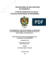 Ignacio Cuadros y Chaupin Cuba - 2023 - "Conocimientos y Prácticas Sobre La Prevención Del
