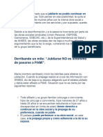 Derribando Un Mito: "Jubilarse NO Es Sinónimo de Pasarse A PAMI"