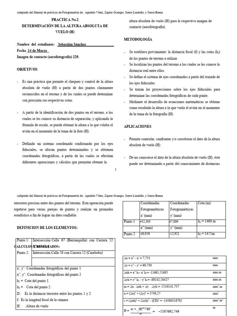 Practica 2A y 3A - 2021.word | PDF