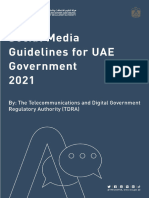 Social Media Guidelines For UAE Gov 2021 en
