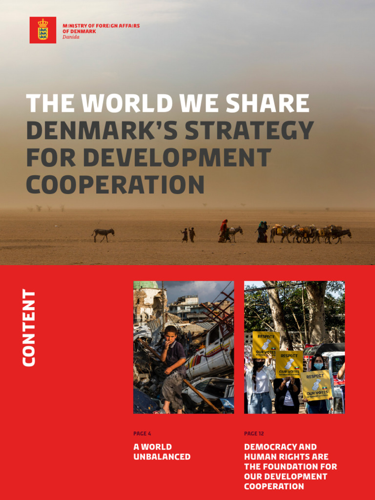 Denmark's Development Cooperation Strategy | PDF | Sustainability | Refugee