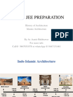 NATA & JEE PREPARATION - 2023 - Islamic Architecture
