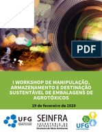 I Workshop de Manipulação Armazenamento e Destinação Sustentável de Embalagens de Agrotóxicos