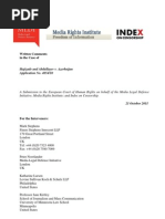 Download Azerbaijan and the European Court Of Human Rights by arzu_geybullayeva SN72158142 doc pdf