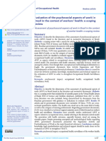 Avaliação dos aspectos psicossociais do trabalho no Brasil en