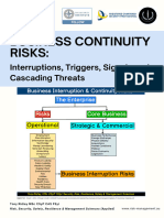 Business Continuity Risks