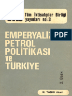 Tanju Akad - Emperyalizm'in Petrol Politikası Ve Türkiye & TİB Yayınları 03 [TİB_1975, 2. Basım] Cs