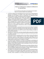 Consideraciones A Tomar en Cuenta para La Semana de Reflexión de Los Aprendizajes 2