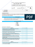 Guia de Observacion para El Docente