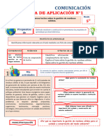 5° Ficha de Aplicación-Sesión1-Sem.1-Exp.6-Comunicación