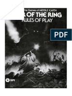 Rules War of The Ring (SPI-1977) (Spanish)