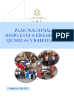 Plan Nacional de Respuesta Quimica y Radiologicas HND