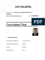 Curriculum Elmer Bonifacio Valdvia