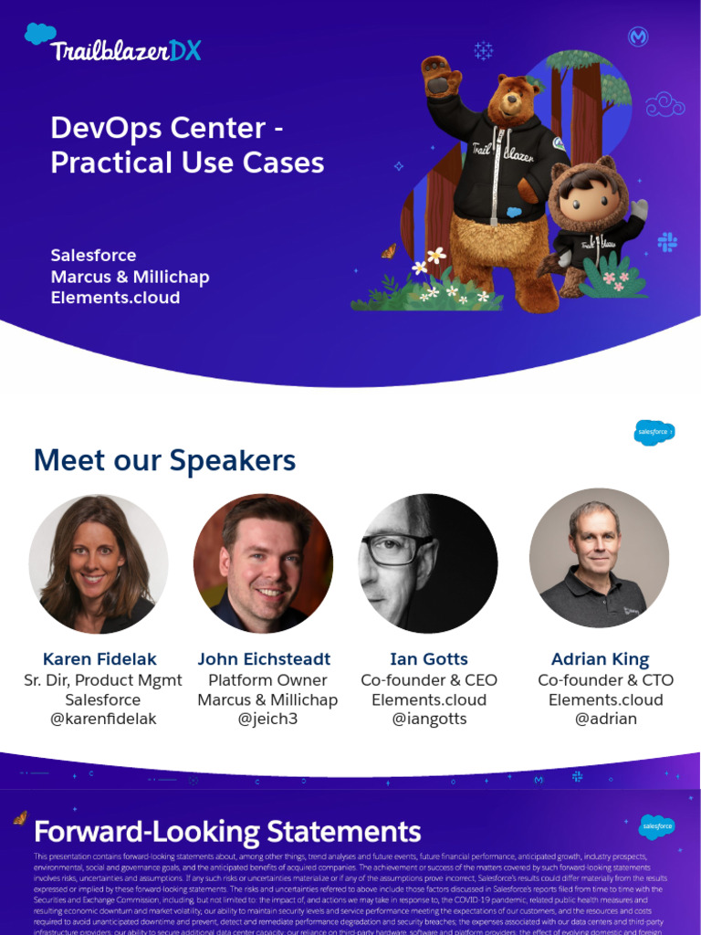 Salesforce DevOps Center Use Cases | PDF | Version Control | Software