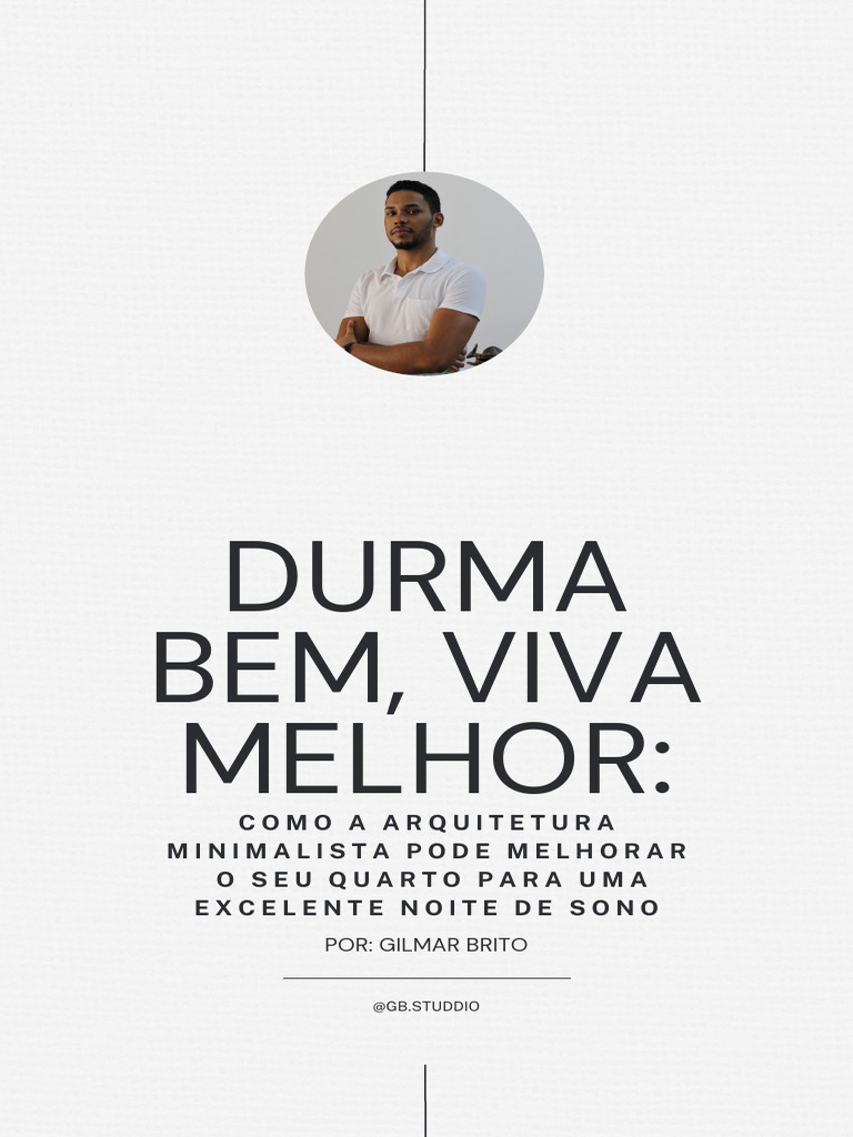 Arquitetura Minimalista para Dormir Melhor | PDF | Ar condicionado | Dormir