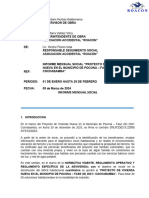 INFORME SOCIAL 2 MENSUAL FEBRERO