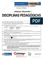 Disciplinas Pedagogicas