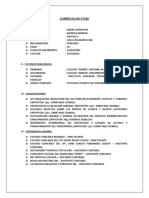 CURRICULUM VITAE CONTABILIDAD