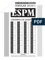 Prova E - ESPM 2016.1