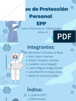 Equipo de Protección Personal EPP: Curso: Prácticas en Odontología I