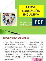 Presentacion Educacion Inclusiva