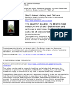 Christian Lee Novetzke, The Brahmin double--the Brahminical construction of anti-Brahminism and anti-caste sentiment in the religious cultures of precolonial Maharashtra