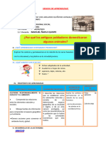 D1 A2 SESION ¿Por qué los antiguos pobladores domesticaron algunos animales