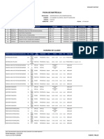 Ficha de matriculaJX