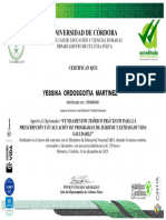 Certificacion Actividad Fisica Diplomado