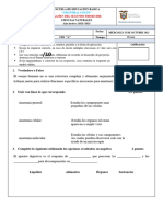 Examen Segundo Trimestre Ciencias