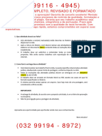 Resolução – (032 99116 - 4945) – Roteiro de Aula Prática – Eletrônica Analógica