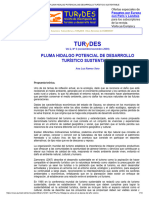 PLUMA HIDALGO POTENCIAL DE DESARROLLO TURÍSTICO SUSTENTABLE