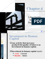 Chapter 4 - Labor Quality - Investing in Human Capital - Spring 2024